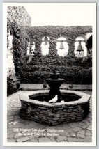 Old Mission San Juan Capistrano Bells Sacred Garden California RPPC Postcard X22 - $6.95