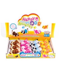 Set Of 12 Wind Up Colorful Dogs - $29.99