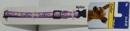 Canine Country 39401 Adjustable Dog Collar Purple Toy Size 8 12 Nylon Package 1 image 1