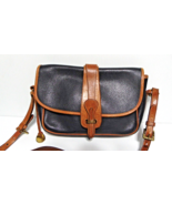 Dooney &amp; Bourke All Weather Black Pebble Leather Classic Crossbody Bag GC - $44.55