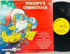 Peppermint Kandy Kids - Snoopy’s Christmas 1972 Peter Pam Stereo Vinyl LP VG++ - £6.27 GBP