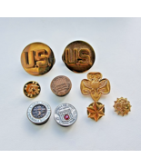 MIX LOT OF MILITARY ARMY UNIFORM INSIGNIA - $703.88 MXN