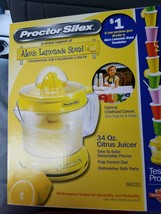Proctor Silex 66331 Alex&#39;s Lemonade Stand Citrus Juicer 34oz - £30.32 GBP