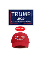 Keep America Great Trump 2020 Cap Donald Trump Slogan Hat Adjustable Bas... - £13.44 GBP