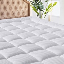 Matbeby King Size Mattress Pad - Cooling Breathable Mattress, 78X80 Inches - $49.99