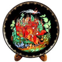 1988 USSR Palekh Russian Fairy Tale Series First Plate Ruslan &amp; Lyudmila - £19.87 GBP