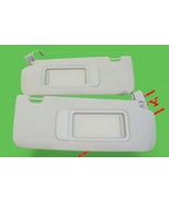 2011-2017 bmw x3 left right side interior sun visor sunvisor mirror gray... - $113.75 CAD