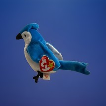 RARE RETIRED TY Beanie Baby &quot;Rocket the Blue Jay&quot; New With Tags Collecta... - $9.99