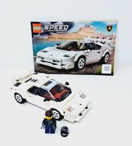 LEGO Speed Champions Lamborghini Countach (76908) Car, Minifigure + Instructions - £12.07 GBP