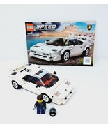 LEGO Speed Champions Lamborghini Countach (76908) Car, Minifigure + Inst... - £12.07 GBP