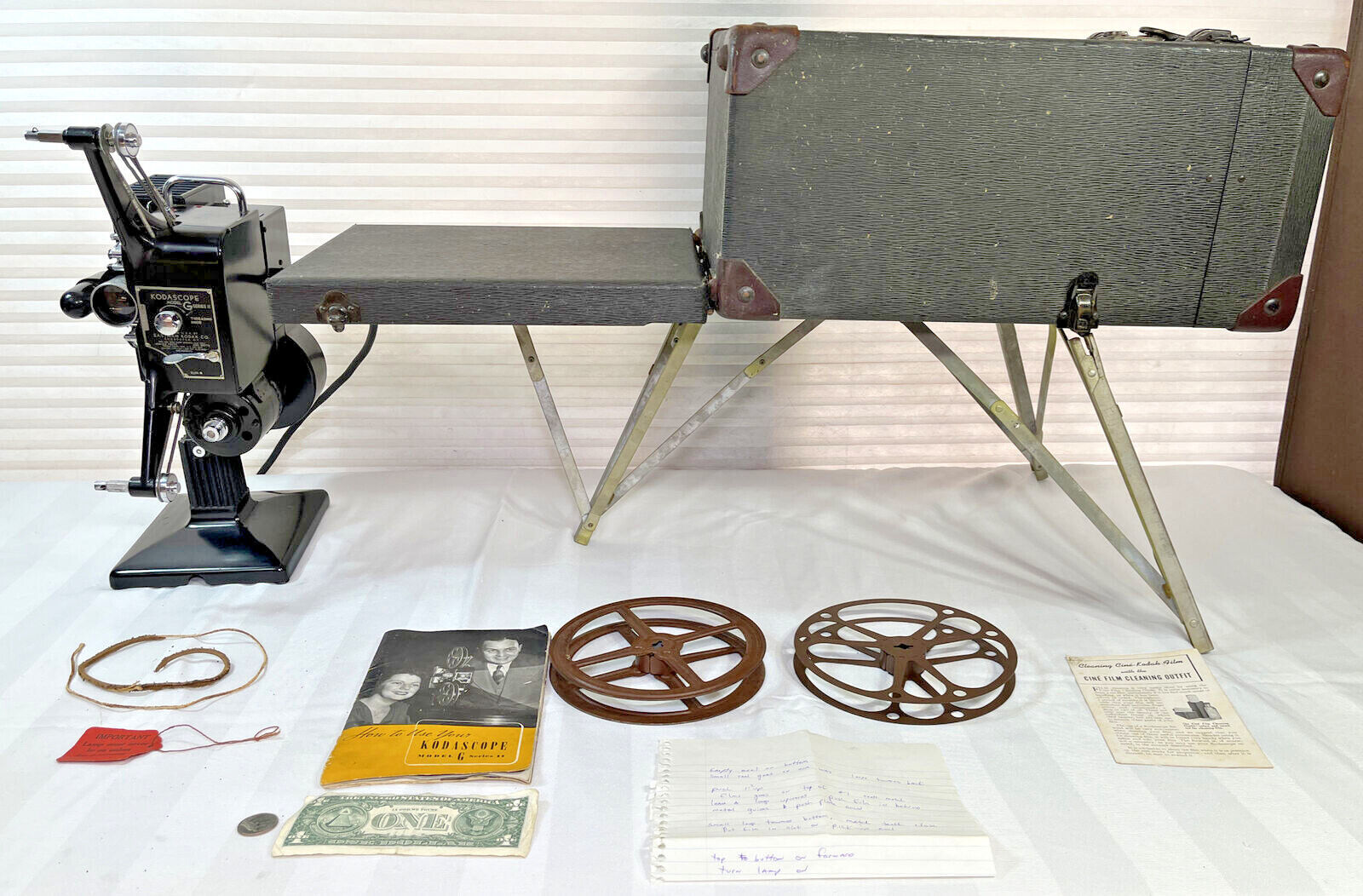 VINTAGE* KODAK Kodascope Model G Series II and 18 similar items VINTAGE* KODAK Kodascope Model G Series II and 18 similar items
