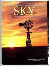 Delta Airlines Sky Inflight Magazine June 1990 The Windmills of Our Times - $14.85