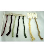  Weeks Dye Works Lot of 7 Hand dyed Cotton Floss 6 Strand 5 yds - £15.63 GBP