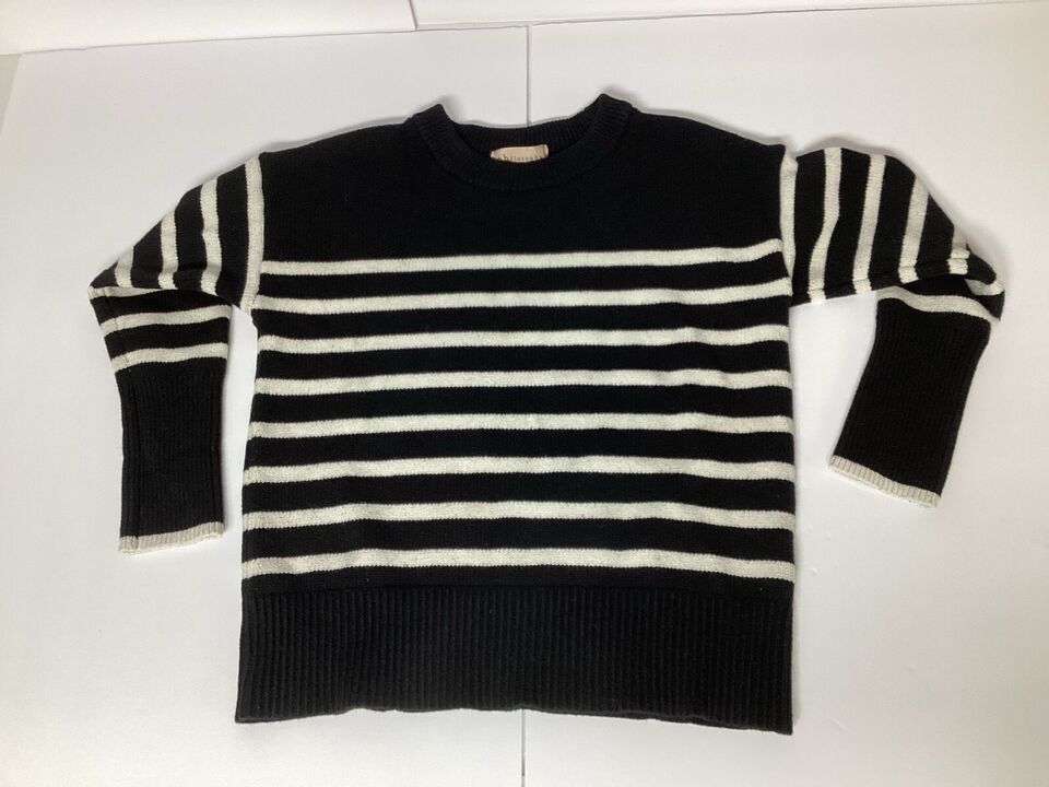 Women’s Size XS Philosophy Striped Navy &amp; White Sweater Long Sleeves - $16.83