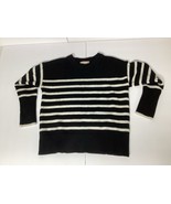 Women’s Size XS Philosophy Striped Navy &amp; White Sweater Long Sleeves - $23.09 CAD