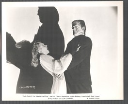 Ghost of Frankenstein 8x10 Movie Horror Sci-Fi Lon Chaney Jr Evelyn Ankers - £49.66 GBP