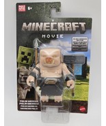 Minecraft Movie Mattel Piglin Warrior Action Figure 2024 Character Toy New - $371.86 MXN
