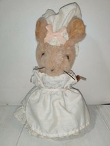Vintage Eden Toys Lady Mouse Rabbit Bunny Plush Beatrix Potter  - $24.99