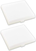 2-Pack S97011813 8’’ x 7’’ Light Cover for Nutone Broan Bathroom Vent Fan Light - £17.91 GBP