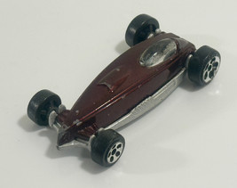 1999 Hot Wheels MFG. for McDonalds Corp. Burgandy and Silver, Open Wheel... - $2.47