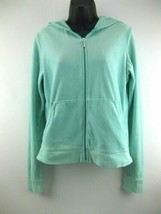 Juicy Couture Hoodie Jacket Girls Size XL Turquoise - £20.72 GBP