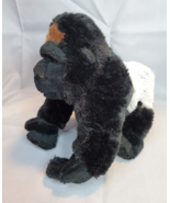 Webkinz Silverback Gorilla Plush Black Stuffed Animal Retired Ganz HM335... - £7.69 GBP