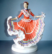 Royal Doulton Mexican Hat Dance Figurine Dances of the World Signed HN5643 New - £254.02 GBP