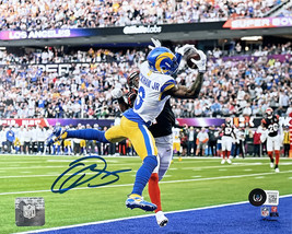 Odell Beckham Jr Signed Los Angeles Rams 8x10 Super Bowl LVI Photo BAS ITP - £106.52 GBP