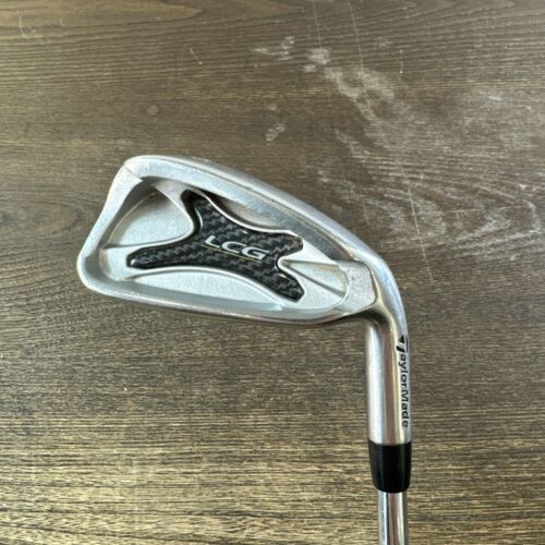 TAYLORMADE LCG 6 IRON GOLF CLUB TAYLITE STIFF STEEL GOOD GRIP RH - $16.89
