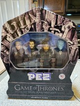 PEZ  Candy Game of Thrones Gift Tin, 4 dispensers  NEW &amp; SEALED - £11.00 GBP