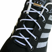 1 pair No Tie tieless Elastic lock laces Shoe laces for running triathlo... - $5.99