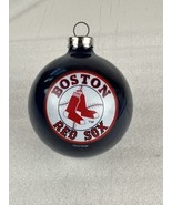 Ornament Christmas Red Sox Baseball Navy Red White Logo Plastic 8.5 ins.... - £4.57 GBP