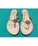 SBICCA OF CALIFORNIA WOMENS BEIGE SANDALS - SIZE 8.5 - Free Shipping - $31.99 CAD