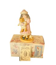 Jan Hagara signed figurine vtg limited edition porcelain doll box Winter Aspen - £31.15 GBP