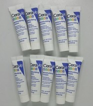 Lot Of 10 New CeraVe Baby Moisturizing Lotion Cream Deluxe Travel Size .17Oz 5ml - £11.67 GBP