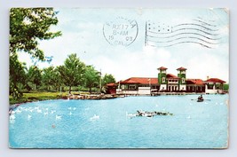 Pavilion and Lake City Park Denver Colorado CO 1908 DB Postcard Q1 - £2.10 GBP