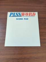 Vintage PASSWORD 12th Edition Game by Milton Bradley 1962 replacement pi... - £6.19 GBP
