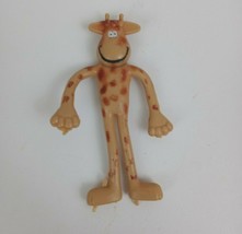 Vintage Bendable Giraffe 3.5&quot; Collectible Figure - $9.89