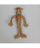Vintage Bendable Giraffe 3.5&quot; Collectible Figure - $9.89