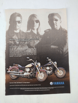 2000 Yamaha VStar 1100 Classic Magazine Original Print Ad Motorcycle - $12.85