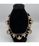 I.N.C. Gold-Tone Crystal Slide Collar Statement Necklace NWT - £14.76 GBP