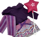American Girl McKenna&#39;s Sweater w/ Star Skirt, Scarf and Star Balloon - £30.55 GBP