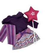 American Girl McKenna&#39;s Sweater w/ Star Skirt, Scarf and Star Balloon - £30.27 GBP