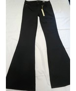 LEVEL 99 Anthropologie Dahlia Flare Jeans Contoured Waistband Black Wome... - $36.85 CAD