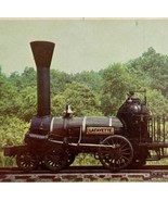 1961 The Lafayette 4-2-0 Train Railroad Print Card American Heritage DWO5 - $34.99