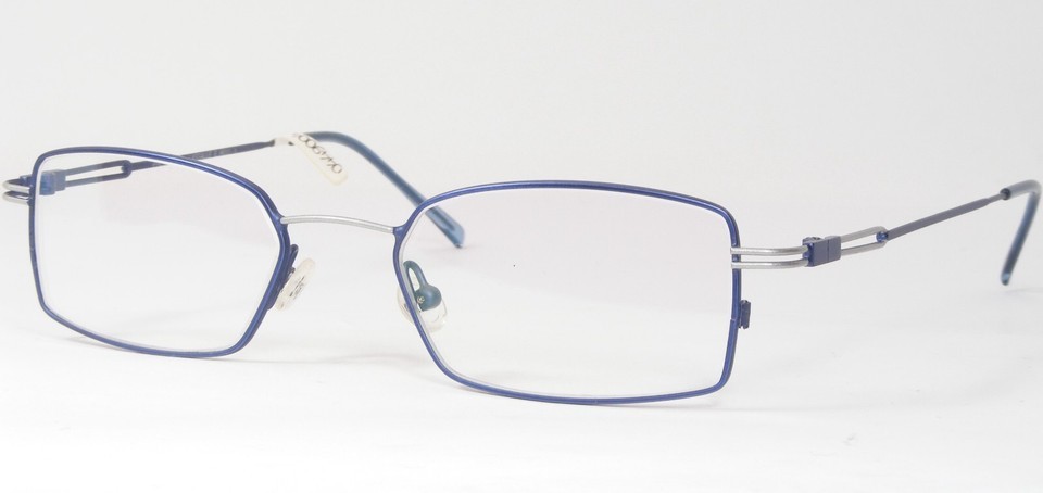 LASSALLE H033-1 Blue UNIQUE RARE EYEGLASSES GLASSES FRAME 49-17-140mm Italy - $77.07