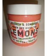 New Asquith &amp; Somerset Body Salt Scrub 23.63 oz Jar  - Pink Lemonade - $37.89 CAD