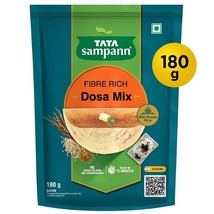 Tata Sampann Fibre Rich Dosa Mix, Instant Ready to Cook Mix, 180g - £13.86 GBP