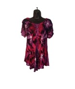 Unknown Label Women&#39;s Size XL Tie Dyed Indie Made Tunic - $23.38