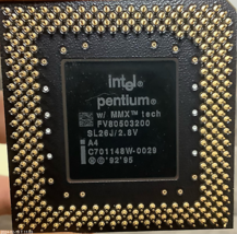 Intel SL26J P1 200Mhz CPU Pentium Processor FV80503200 - $22.76